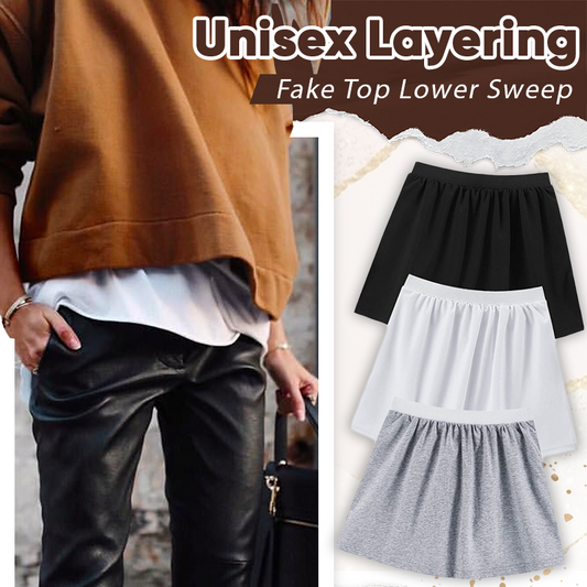 Fake Layering Top Lower Sweep